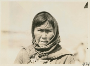 Image of Eskimo [Inuit] woman [from Double Island]